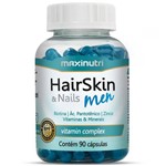 Hair Skin e Nails Men (Para Cabelo) com 90 Cápsulas - Maxinutri
