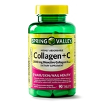 Hair, Skin & Nail Colágeno + Vitamina C Máxima Absolvição 90 Tabletes Importado