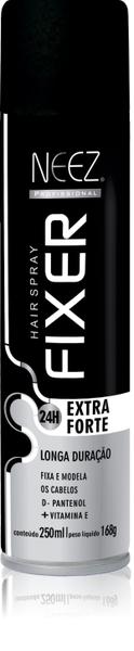 Ficha técnica e caractérísticas do produto Hair Spray Extra Forte 24h Neez - 250ml