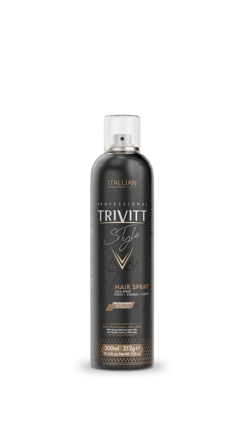 Ficha técnica e caractérísticas do produto Hair Spray Lacca Forte Trivitt Style 14 - 300ml