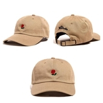 Ficha técnica e caractérísticas do produto Hat Duck, Pequeno Rose Flor, boné de beisebol de algodão bordado Gostar