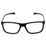 Hb Duotech M93138 Carbon Fiber - Óculos de Grau Vermelho Preto