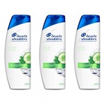 Ficha técnica e caractérísticas do produto Head Shoulders Detox Shampoo Anticaspa 400ml (Kit C/03)
