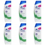 Ficha técnica e caractérísticas do produto Head Shoulders Menthol Shampoo Anticaspa 200ml (Kit C/06)
