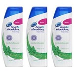 Ficha técnica e caractérísticas do produto Head & Shoulders Menthol Shampoo Anticaspa 200ml - Kit com 03