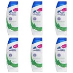 Ficha técnica e caractérísticas do produto Head & Shoulders Menthol Shampoo Anticaspa 200ml - Kit com 06