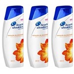 Ficha técnica e caractérísticas do produto Head & Shoulders Oleosidade Shampoo Anticaspa 200ml - Kit com 03