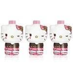 Hello - Kitty Boneco 3D Shampoo Infantil Cacheados 300ml - Kit com 06