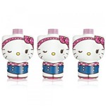 Ficha técnica e caractérísticas do produto Hello Kitty Boneco 3D Shampoo Infantil Finos 300ml (Kit C/03) - Betulla