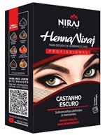 Ficha técnica e caractérísticas do produto Henna Niraj para Design de Sobrancelhas Castanho Escuro 3,5g