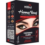Ficha técnica e caractérísticas do produto Henna Para Design de Sobrancelhas castanho Claro 3,5g Kit C/3 cor:cclaro;tamanho: