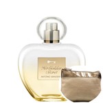 Ficha técnica e caractérísticas do produto Her Golden Secret Antonio Banderas EDT - Perfume 50ml+Nécessaire Beleza na Web Bege e Dourado