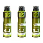 Ficha técnica e caractérísticas do produto Herbíssimo Bis Gree Leaf Desodorante Aerosol 150ml (Kit C/03)