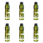 Ficha técnica e caractérísticas do produto Herbíssimo Bis Gree Leaf Desodorante Aerosol 150ml (Kit C/06)