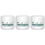 Herbíssimo S/ Perfume Desodorante Creme 55g (kit C/03)