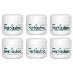 Ficha técnica e caractérísticas do produto Herbíssimo S/ Perfume Desodorante Creme 55g (kit C/06)