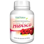 Hibisco - 60 Cápsulas de 500mg - Vital Natus