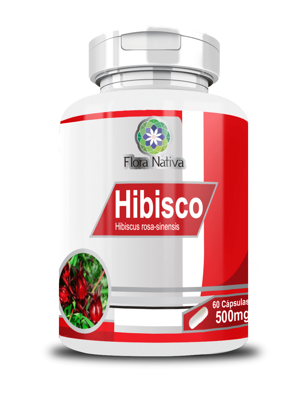 Ficha técnica e caractérísticas do produto Hibisco 60 Cápsulas