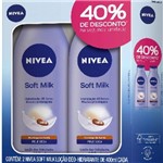Hid Nivea Soft Milk 400ml C/2 C/40% Desc