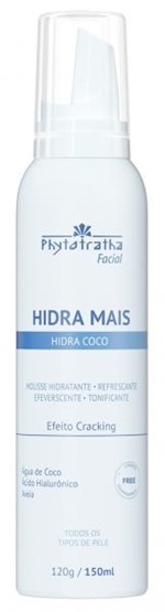 Hidra Coco - Mousse Efervescente com Ácido Hialurônico 150ml Phytotratha