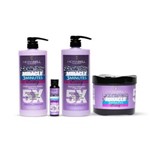 Ficha técnica e caractérísticas do produto Hidrabell Miracle 3 Minutos 5 Beneficios Shampoo Condicionador Ampola Máscara - Kit