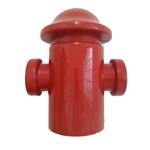 Ficha técnica e caractérísticas do produto Hidrante para cachorro vermelho