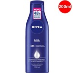Ficha técnica e caractérísticas do produto Hidratante Nivea Milk 200ml 48h Hidratação Profunda Pele Seca a Extrasseca