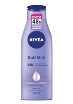 Ficha técnica e caractérísticas do produto Hidratante Nivea Soft Milk para Pele Seca com Manteiga de Karité 200ml
