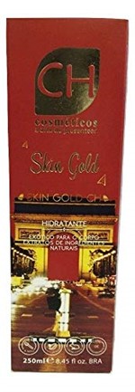 Ficha técnica e caractérísticas do produto Hidratante Skin Gold - CH Cosméticos 250ml