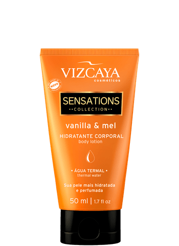 Ficha técnica e caractérísticas do produto Hidratante Vizcaya Sensations - Vanilla e Mel - 50ml 50ml