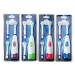 Ficha técnica e caractérísticas do produto Higiene Oral escova de dentes elétrica + Crianças substituição da escova Heads Oral Limpo Ferramenta Crianças