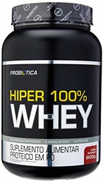 Ficha técnica e caractérísticas do produto Hiper 100% Whey - 900g Morango - Probiotica, Probiótica