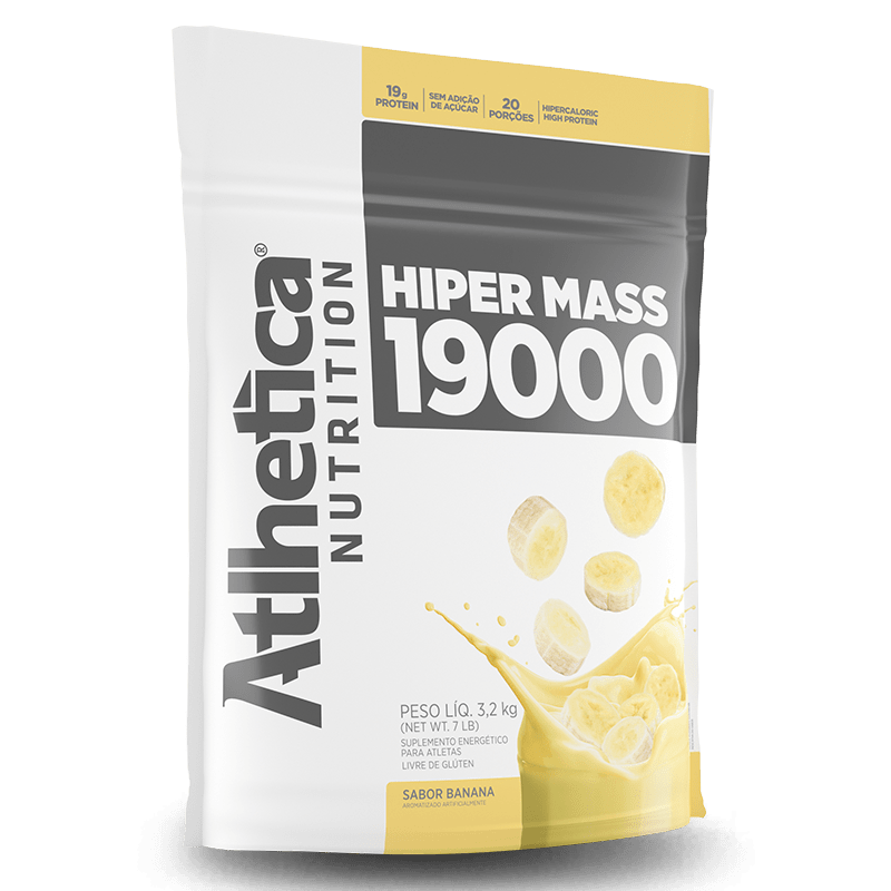 Ficha técnica e caractérísticas do produto Hiper Mass 19000 (3200g) Atlhetica Nutrition