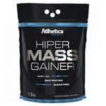 Ficha técnica e caractérísticas do produto Hiper Mass Gainer Pro Series 3kg - Sabor Baunilha - Atlhetic - Atlhetica Nutrition