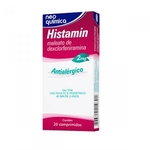 Ficha técnica e caractérísticas do produto Histamin 2 mg 20 Comprimidos