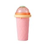 Ficha técnica e caractérísticas do produto Homemade DIY Ice Cream Maker Cup Smoothie Mug Summer Summer Cooling Water Bottle