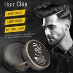Ficha técnica e caractérísticas do produto HAO Homens cabelo Cera alta prender o cabelo argila Não gorduroso Hair Styling de Longa Duração Efeito Pomade Hairspray