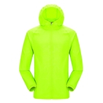 Ficha técnica e caractérísticas do produto Homens com capuz Zipper de proteção solar roupas casaco para uso ao ar livre no verão