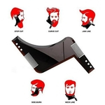 Ficha técnica e caractérísticas do produto Homens Double-Side Beard Navalha Comb Beard Ferramentas de Corte Comb barbear