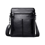 Ficha técnica e caractérísticas do produto Homens Fashion Business PU Leather Crossbody Bag Gostar