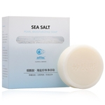 Ficha técnica e caractérísticas do produto Homens Mulheres Mar Natural Sal Cleansing Facial Soap para Remoção Mite Soap Oil Acne Controle