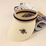 Ficha técnica e caractérísticas do produto Homens Mulheres Outdoor Sunscreen Sports Hat Sun Visor bordado Hat respirável