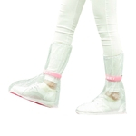 Ficha técnica e caractérísticas do produto Homens Mulheres Thicken Shoe Waterproof Covers Anti-Slip resistentes ao desgaste Overshoes botas de chuva Gostar