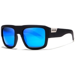 Ficha técnica e caractérísticas do produto TS Homens polarizada espelho HD lente quadrada Sunglasses