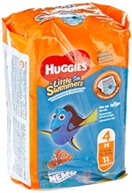 Ficha técnica e caractérísticas do produto Huggies Fralda Little Swimmers M, 11 Fraldas