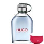Ficha técnica e caractérísticas do produto Hugo Man Hugo Boss Eau de Toilette - Perfume Masculino 125ml+Beleza na Web Pink - Nécessaire