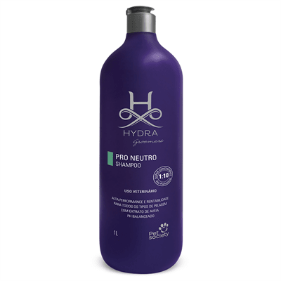 Ficha técnica e caractérísticas do produto Hydra Groomers Pro Shampoo Neutro 1L (1:10)