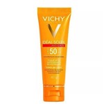 Ficha técnica e caractérísticas do produto Idéal Soleil Protetor Solar Facial Antiidade Vichy Toque Seco Fps 50 40g
