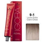 Ficha técnica e caractérísticas do produto Igora Royal 9-1 Louro Extra Claro Cinza