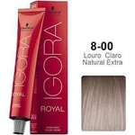 Ficha técnica e caractérísticas do produto Igora Royal Tintura Louro Claro Natural Extra 8-00